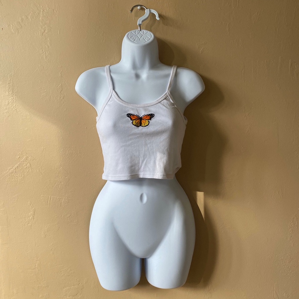 Brandy Melville Butterfly Tank